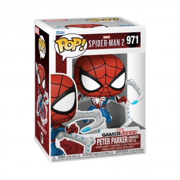 Spiderman 2 (Video Game 2023) - Peter Parker with Advanced Suit 2.0 Pop! Vinyl